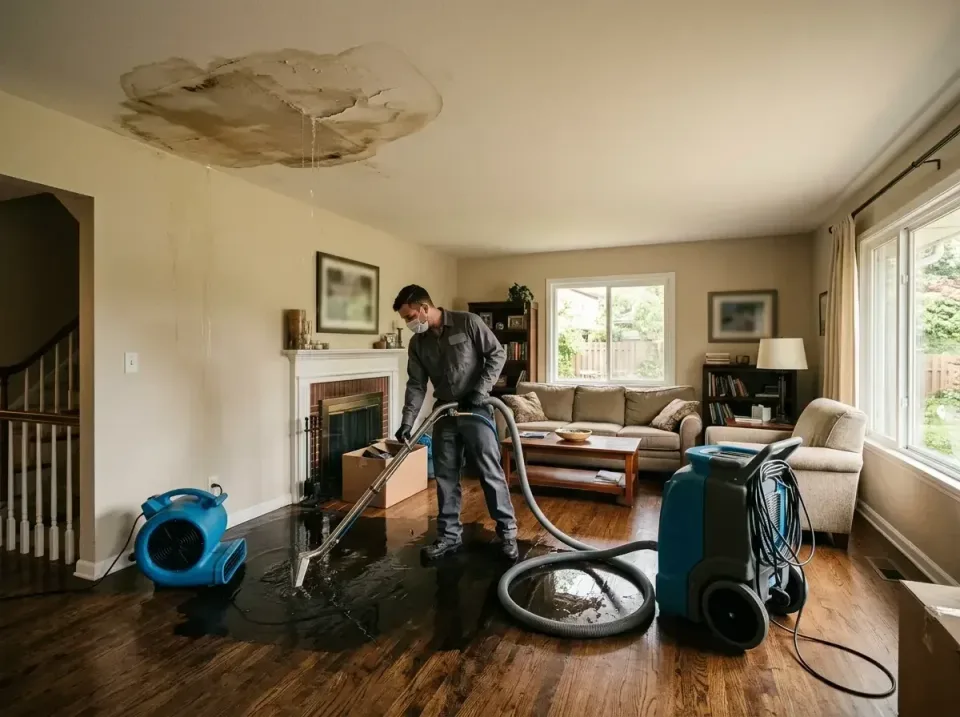 attic-pipe-burst-ceiling-drip-008 — frequently asked questions, Water Damage Restoration & Carpet Care in Alpharetta, GA
